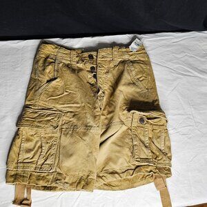 Vintage Abercrombie and Fitch Distressed Cargo Shorts New with Tags size 28